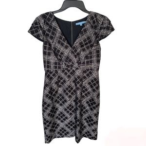 Antonio Melani Dress black and silver, size 6